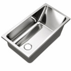 Banheira Inox para Berçário 75x40x20cm - Construinox